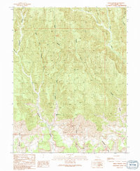Sego Canyon 1991 topographic map thumbnail