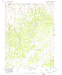 Seven Tree Flat 1972 topographic map preview