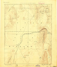 Sevier Desert topographic map thumbnail