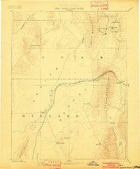 Sevier Desert 1885 topographic map thumbnail