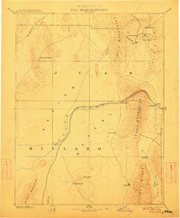 Sevier Desert 1885 topographic map thumbnail