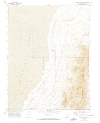 Sevier Lake NE 1972 topographic map thumbnail