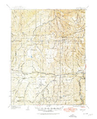 Sevier 1932 topographic map thumbnail