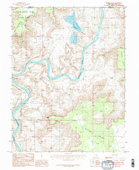 Shafer Basin 1987 topographic map thumbnail