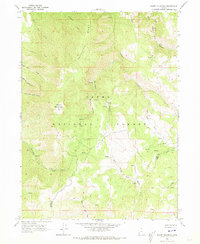 Sharp Mountain 1964 topographic map thumbnail