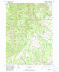 Sharp Mountain 1991 topographic map thumbnail