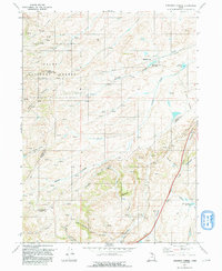 Shearing Corral 1991 topographic map thumbnail