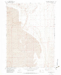 Sheep Mountain 1983 topographic map thumbnail