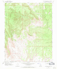 Ship Mountain Point 1968 topographic map thumbnail
