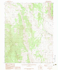 Shivwits 1983 topographic map thumbnail