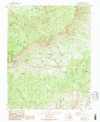 Signal Peak 1986 topographic map thumbnail