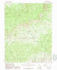 Signal Peak 1986 topographic map thumbnail