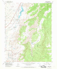 Sigurd 1966 topographic map thumbnail