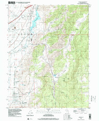 Sigurd 1997 topographic map preview