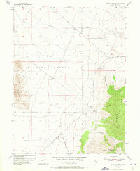 Simpson Springs 1955 topographic map thumbnail