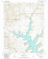 Sit Down Bench 1985 topographic map thumbnail