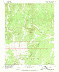 Skutumpah Creek 1966 topographic map thumbnail