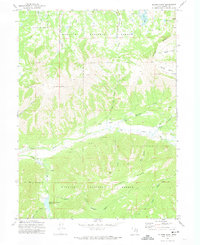 Slader Basin 1972 topographic map thumbnail