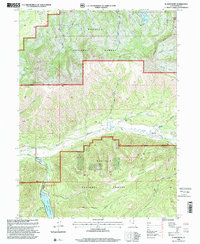 Slader Basin 1998 topographic map thumbnail
