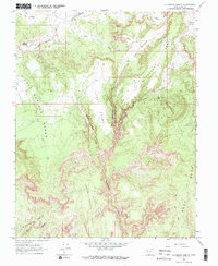 Slickrock Bench 1964 topographic map thumbnail