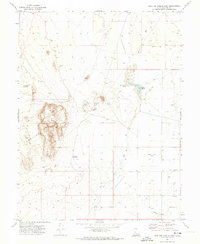 Smelter Knolls East 1971 topographic map thumbnail