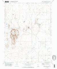 Smelter Knolls East 1971 topographic map thumbnail