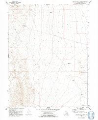 Smelter Knolls West 1971 topographic map thumbnail