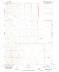 Smelter Knolls West 1971 topographic map thumbnail