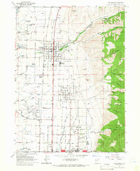 Smithfield 1964 topographic map preview