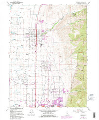 Smithfield 1964 topographic map preview