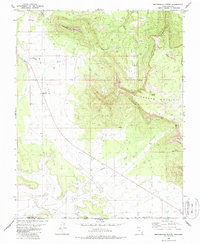 Smithsonian Butte 1980 topographic map thumbnail