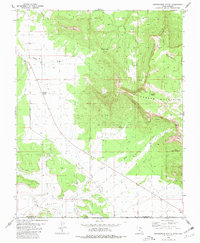 Smithsonian Butte 1980 topographic map thumbnail