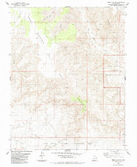 Smoky Hollow 1985 topographic map thumbnail