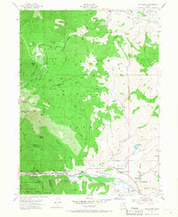 Snow Basin 1955 topographic map thumbnail