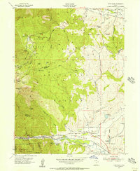 Snow Basin 1955 topographic map thumbnail