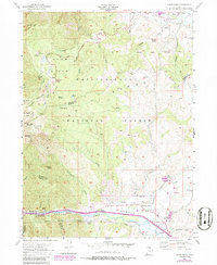 Snow Basin 1955 topographic map thumbnail