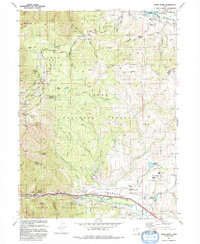 Snow Basin 1992 topographic map thumbnail