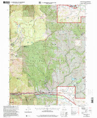 Snow Basin 1998 topographic map thumbnail