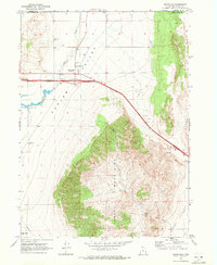 Snowville 1968 topographic map thumbnail