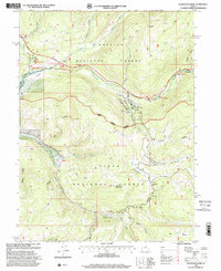 Soapstone Basin 1998 topographic map thumbnail