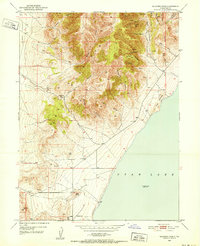 Soldiers Pass 1950 topographic map thumbnail