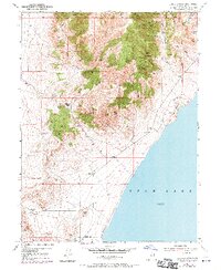 Soldiers Pass 1950 topographic map thumbnail