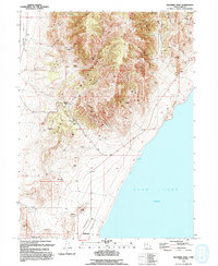Soldiers Pass 1993 topographic map thumbnail