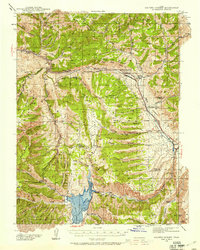 Soldier Summit 1939 topographic map preview