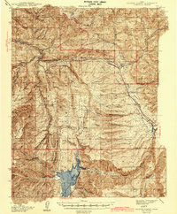 Soldier Summit 1942 topographic map thumbnail