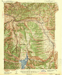 Soldier Summit 1942 topographic map preview