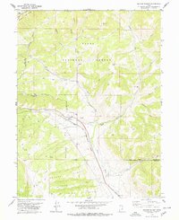 Soldier Summit 1978 topographic map preview