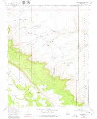 Sooner Bench 1968 topographic map preview