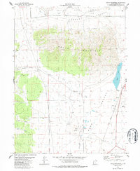 South Mountain 1980 topographic map thumbnail