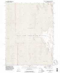 South of Arinosa SE 1993 topographic map thumbnail